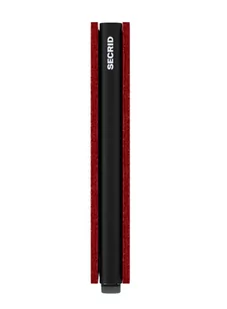 Mały portfel RFID Secrid Slimwallet Fuel - black / red - Portfele - miniaturka - grafika 2