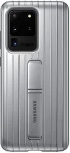 Samsung Etui Protective Standing Cover do Galaxy S20 Ultra Srebrny EF-RG988CSEGEU - Etui i futerały do telefonów - miniaturka - grafika 2