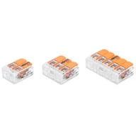 Kostki, złączki, wtyczki - Zestaw szybkozłączy uniwersalnych 20 szt. WAGO - miniaturka - grafika 1