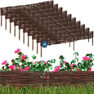 Ogrodzenia - 10x PALISADA OGRODOWA WIKLINOWA OBRZEŻE TRAWNIKOWE WBIJANE PŁOTEK 120X10 cm - miniaturka - grafika 1