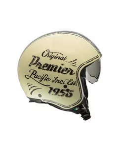 PREMIER HELMET ROCKER LUB 20, jasnożółty/czarny, XL - Kaski motocyklowe - miniaturka - grafika 1
