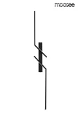 Lampy ścienne - Kinkiet MOOSEE lampa ścienna MAISON 100 czarna - miniaturka - grafika 1