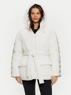 Guess Kurtka przejściowa V4BL07 WGMX2 Écru Regular Fit - Kurtki damskie - miniaturka - grafika 1