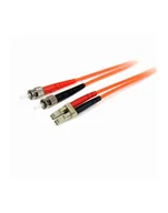 Patchcordy - 1M FIBER PATCH CABLE LC - ST StarTech.com 1m Multimode 62,5/125 Duplex LWL-Patchkabel LC - ST - Glasfaser Netzwerkkabel - miniaturka - grafika 1