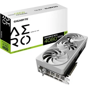 Gigabyte GeForce RTX 4080 Super AERO OC 16GB GDDR6X 256bit DLSS - Karty graficzne - miniaturka - grafika 1