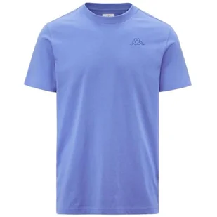 Kappa Cafers Slim Tee Wygodna i stylowa koszulka techniczna kolor niebieski Ultramaryna i niebieska mocna, rozmiar 12Y - Koszulki męskie - miniaturka - grafika 1