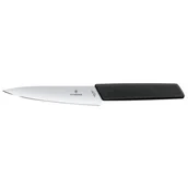 Noże kuchenne - Victorinox Nóż uniwersalny Swiss Modern 15 cm czarny 6.9013.15B - miniaturka - grafika 1