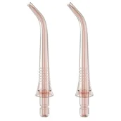 Końcówki do szczoteczek elektrycznych - Oclean Oclean N10 standardowe końcówki do irygatora Oclean W10 różowe 2 sztuki - miniaturka - grafika 1