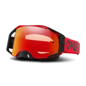 Gogle i okulary motocyklowe - Gogle Cross Oakley Airbrake M Niebieski przewodowy - miniaturka - grafika 1