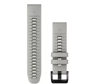 Garmin QuickFit 22 silikon (mglisty szary/ciemnozielony) - Akcesoria do zegarków - miniaturka - grafika 1