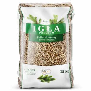 Pellet drzewny Igła ENplus A1 - Materiały opałowe - miniaturka - grafika 2