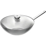 Woki - Zwilling Zwilling - Wok stalowy Plus z pokrywką 30 cm 40998-030-0 - miniaturka - grafika 1