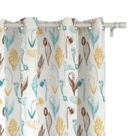 Zasłony - Zasłona SPRING wzór SP05 | pierwsze wiosenne kwiaty 150 x 300 cm tkanina zaciemniająca - miniaturka - grafika 1