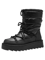 Kozaki damskie - Tamaris Damskie 1-1-26836-41 modne kozaki, czarne uni, 39 EU, black uni, 39 EU - miniaturka - grafika 1