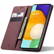 Etui i futerały do telefonów - Spacecase Etui Wallet Galaxy A53 red - miniaturka - grafika 1
