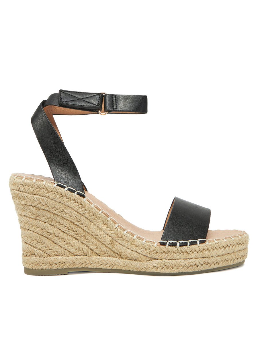 Deezee Espadryle Damskie Czarny JSZ2022-06
