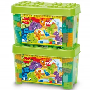 Klocki 150 Elementów W Pojemniku Lumarko! - Klocki - miniaturka - grafika 4