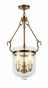 Lumina Deco LEO Lampa wisząca nowoczesna 37 cm chrom , mosiądz LEO - Lampy sufitowe - miniaturka - grafika 2