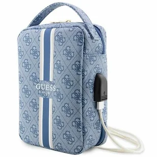 Guess Torba GUHBP4RPSB Organizer niebieski/blue 4G Printed Stripes - Torby na laptopy - miniaturka - grafika 1