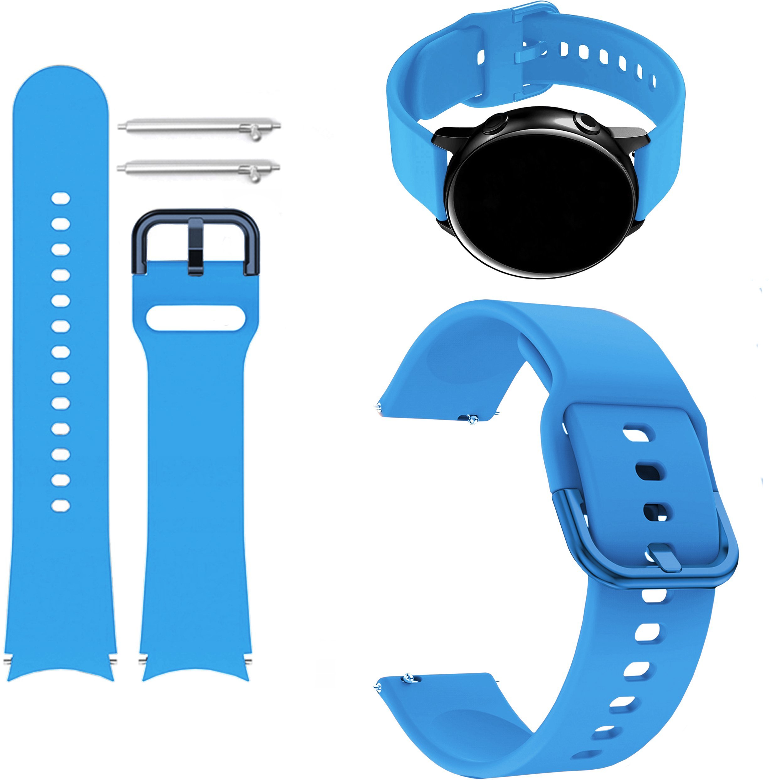 ChronSmarta Pasek ChronSmarta do smartwatch'a Amazfit BIP 3 Pro Lazurowy