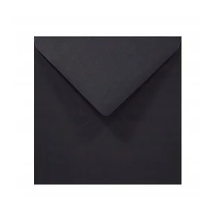 Koperty kwadratowe czarne 120g/m2 K4 Shan 10 szt - Koperty - miniaturka - grafika 1