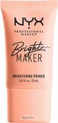 Bazy pod makijaż - NYX Professional Makeup - BRIGHT MAKER - PRIMER - Rozświetlająca baza pod makijaż - 20 ml - miniaturka - grafika 1