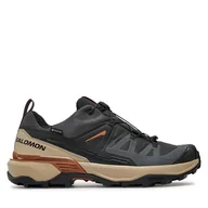 Sneakersy męskie - Sneakersy Salomon X Ultra 360 Gore-Tex L47687000 Szary - miniaturka - grafika 1