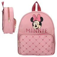 Plecaki szkolne i tornistry - Vadobag Mały Plecak Przedszkolny Dziecięcy Z Kieszenią Disney Myszka Minnie Mouse - miniaturka - grafika 1