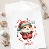 Okrycia kąpielowe dla dzieci - Personalizowany RĘCZNIK Świąteczny dla Dziecka - miniaturka - grafika 1