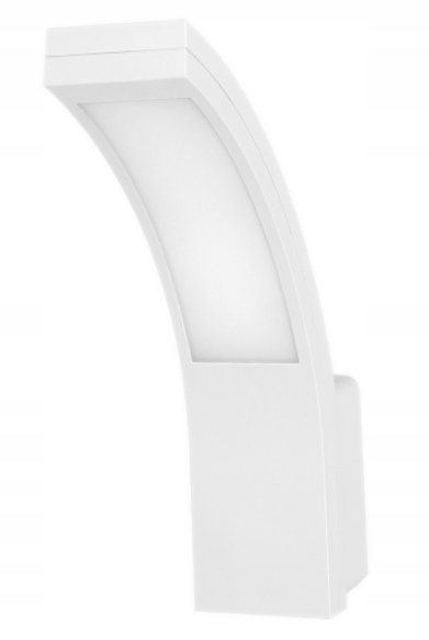 LAMPA ZEWNĘTRZNA LED ELEWACYJNA OGRODOWA KINKIET ZEWNĘTRZNY BIAŁA 10W IP54