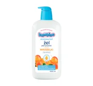 Kosmetyki kąpielowe dla dzieci - Bambino Rodzina Żel pod prysznic mirabelka 1000ml BAM-00053 - miniaturka - grafika 1