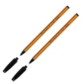 Długopisy - TOMA Długopis PRYMUS czarny TO-021 - miniaturka - grafika 1