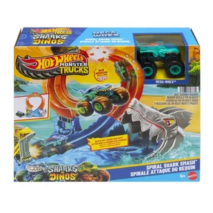 Hot Wheels - Monster Trucks - Pętla rekina - model lub pojazd - Samochody i pojazdy dla dzieci - miniaturka - grafika 1