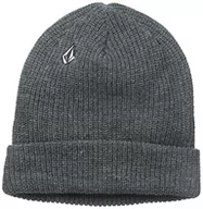 Czapki damskie - Volcom Męska czapka beanie z pełnym kamieniem Charcoal Heather Jeden rozmiar - miniaturka - grafika 1