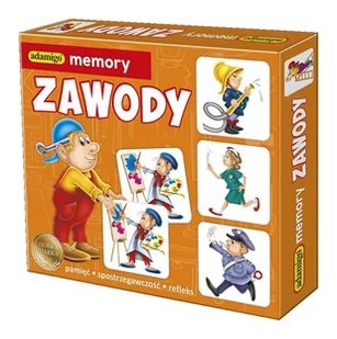 Adamigo Memory Zawody 198257 - Gry planszowe - miniaturka - grafika 1
