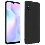 Etui i futerały do telefonów - Miękkie etui z TPU, matowe etui na tył do Xiaomi Redmi 9A / 9AT – czarne - miniaturka - grafika 1