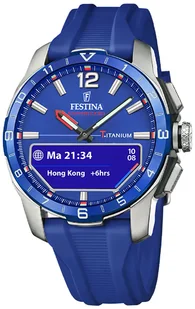 Zegarek Zegarek Festina F23000-3 Connected Titanium - Zegarki męskie - miniaturka - grafika 1