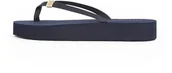 Klapki i japonki damskie - TOMMY HILFIGER Damskie japonki ELEVATED CHIC BEACH SANDAL, NIEBIESKIE (Space Blue), 38 EU, Niebieski kosmiczny niebieski, 38 EU - miniaturka - grafika 1
