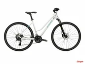 Rowery - Rower Kross Evado 7.0 biały/turkusowy połysk 2024 - miniaturka - grafika 1