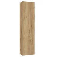 Szafki łazienkowe - Szafka łazienkowa wisząca 30x20x120 cm Duo Dąb złoty Defra - miniaturka - grafika 1