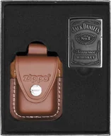 Trafika - Zestaw ZIPPO JACK DANIELS CHROME LABEL prezentowy - miniaturka - grafika 1