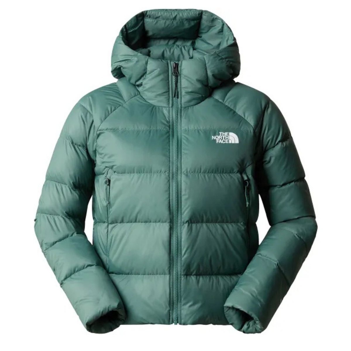 Kurtka damska The North Face Hyalite Down puchowa zielona-XS