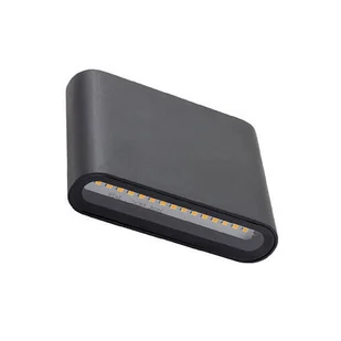 Elewacyjna lampa Semi 11363 Nowodvorski LED 6W 3000K IP54 kostka czarna - Lampy ogrodowe - miniaturka - grafika 1