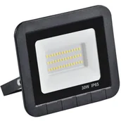 Lampy pozostałe - Polux Naświetlacz LED 30W 300W zimna barwa światła, LPP30CWGB COB IP65 302410 - miniaturka - grafika 1