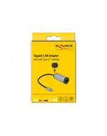 Części i akcesoria do laptopów - DeLOCK USB C ADAP GB LAN + PD - 64116 64116 - miniaturka - grafika 1