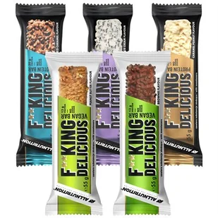 ALLNUTRITION ALLNUTRITION F**king Delicious Vegan Bar 55g BATON BIAŁKOWY - Batony proteinowe - miniaturka - grafika 1