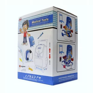 Zestaw Lekarza W Plecaku Mały Doktor Dla Dzieci - Zabawy w naśladowanie dorosłych - miniaturka - grafika 1