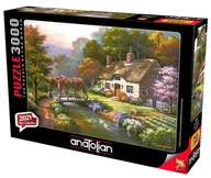 Puzzle - Anatolian Puzzle 3000 Chata z pięknym ogrodem - Anatolian - miniaturka - grafika 1