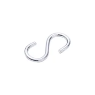 Haki, szakle i karabinki - Standers Hak S otwarty 3 mm 35x12 mm ocynk 15 kg 2 sztuki - miniaturka - grafika 1