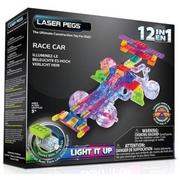 Klocki - Laser Pegs 12 in 1 Race Car G870B - miniaturka - grafika 1